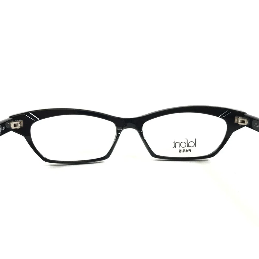Jean Lafont Eyeglasses Frames DORIS 100 Black Cat Eye Full Rim 52-15-142